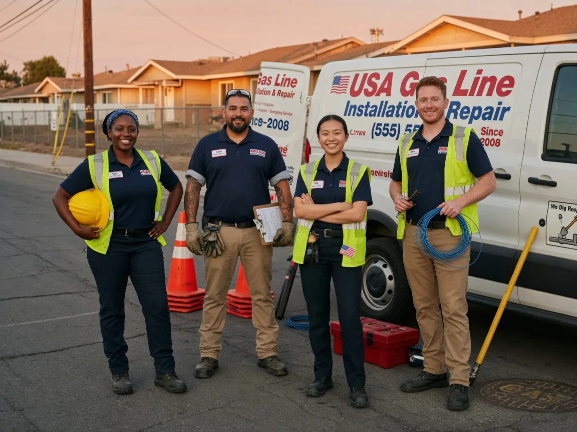 Gas Line Installation company in Upatoi, GA